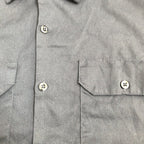 ディッキーズ Dickies 半袖シャツ ワークシャツ ネイビー 無地 メンズ2XL