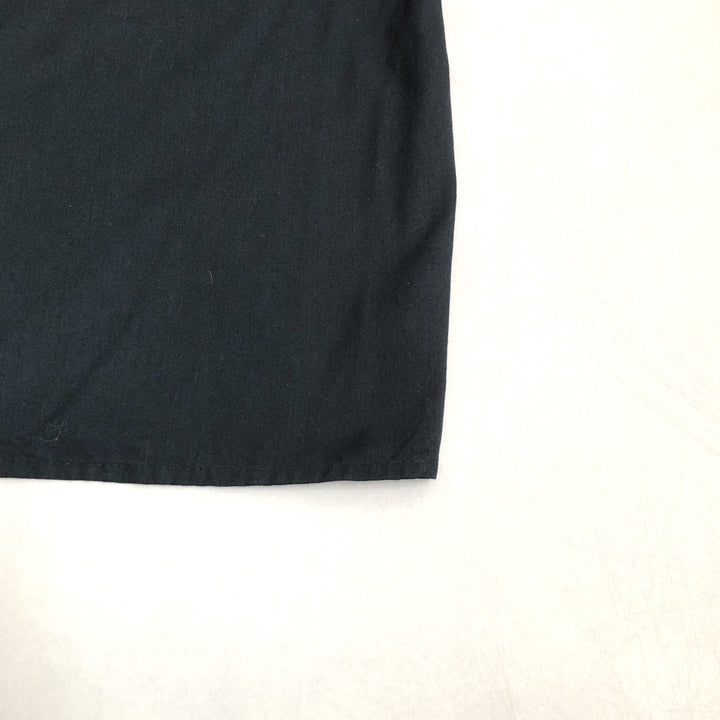 ディッキーズ Dickies 半袖シャツ ワークシャツ ネイビー 無地 メンズ2XL