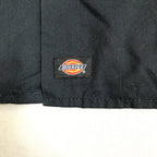 ディッキーズ Dickies 半袖シャツ ワークシャツ ネイビー 無地 メンズ2XL