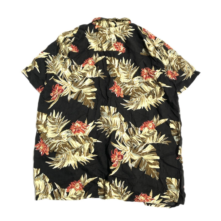 ノーブランド 古着 半袖シャツ アロハシャツ オーバーサイズ 2XL