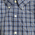 ラルフローレン 古着 半袖シャツ チェックシャツ 刺繍ロゴ 2XL