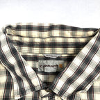 カーハート 古着 半袖シャツ ワークシャツ チェック 2XL