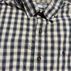 カーハート 古着 半袖シャツ ワークシャツ チェック 2XL