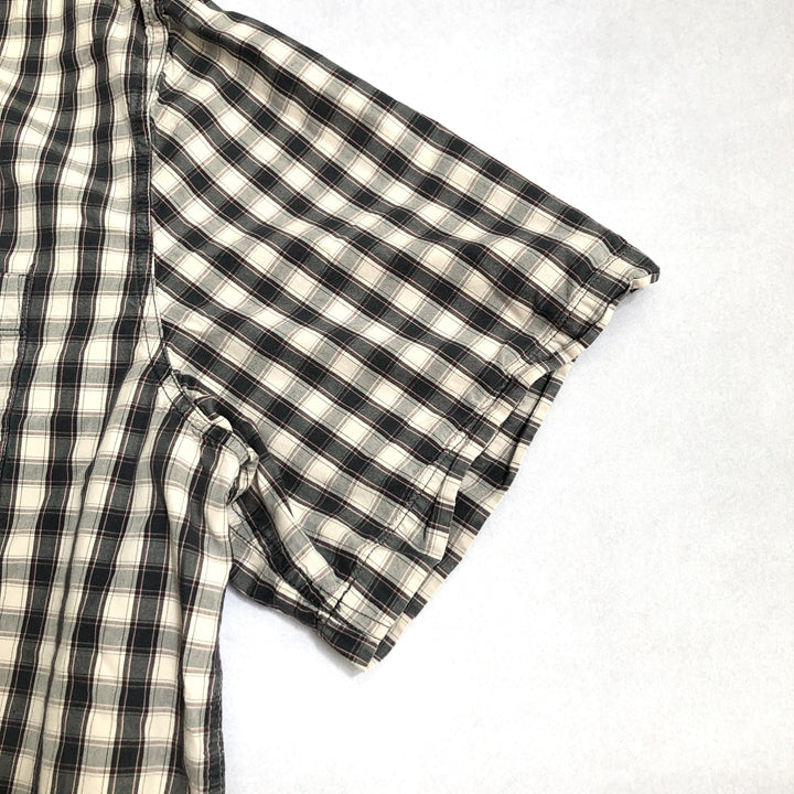 カーハート 古着 半袖シャツ ワークシャツ チェック 2XL