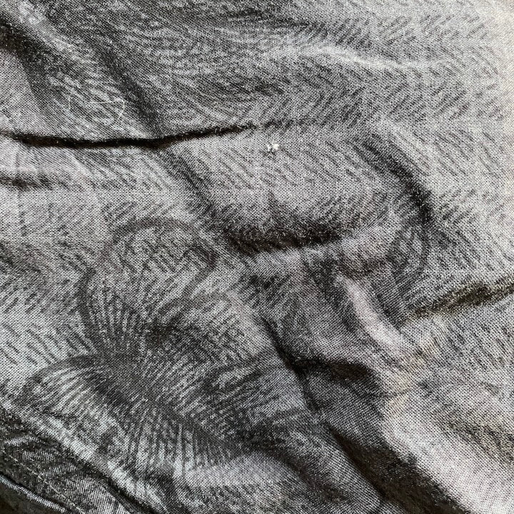 foundry 半袖シャツ アロハシャツ ブラック 黒 総柄 メンズ3XL