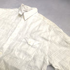 ステイシーアダムス 古着 半袖シャツ 白シャツ  2XL