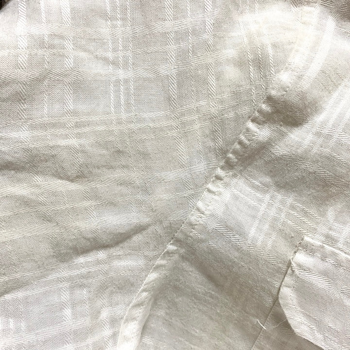 ステイシーアダムス 古着 半袖シャツ 白シャツ  2XL