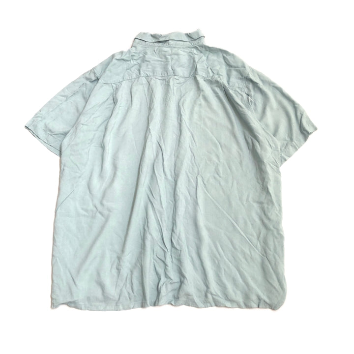 Batik Bay 古着 半袖シャツ アロハシャツ スカイブルー 2XL