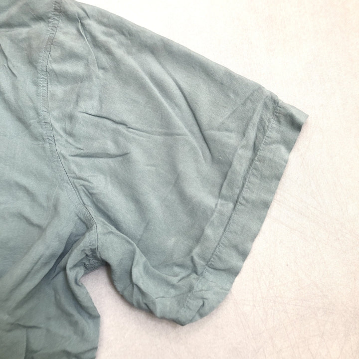 Batik Bay 古着 半袖シャツ アロハシャツ スカイブルー 2XL