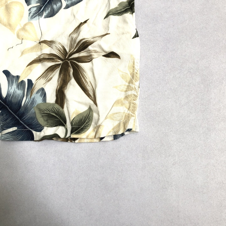 セントジョンズベイ 古着 半袖シャツ アロハシャツ アイボリー 2XL
