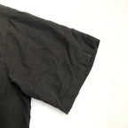 ノーブランド 古着 半袖シャツ ブラック 2XL