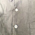 ノーブランド 古着 半袖シャツ ブラック 2XL