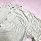 トミーバハマ 古着 半袖シャツ アロハシャツ ライトブルー 2XL