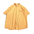 コロンビア Columbia 半袖シャツ チェック オレンジ PFG メンズ2XL