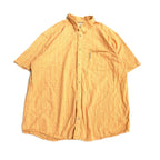 コロンビア Columbia 半袖シャツ チェック オレンジ PFG メンズ2XL