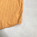 コロンビア Columbia 半袖シャツ チェック オレンジ PFG メンズ2XL