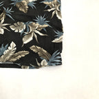 VAN HEUSEN 古着 半袖シャツ アロハシャツ ブラック 2XL