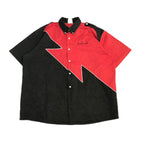 SPEED ZONE 古着 半袖シャツ SUZUKI レッド 2XL