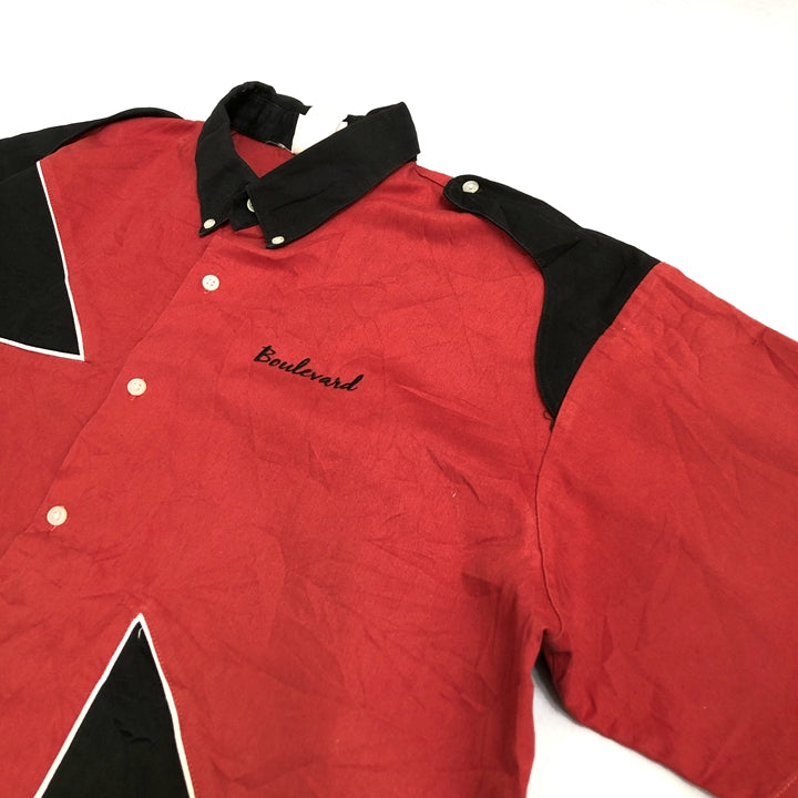 SPEED ZONE 古着 半袖シャツ SUZUKI レッド 2XL