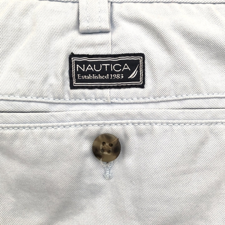 ノーティカ NAUTICA ハーフパンツ ライトブルー ショーツ W38 メンズ