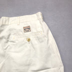 ポロラルフローレン 古着 ハーフパンツ ポロチノ ホワイト W38 L8