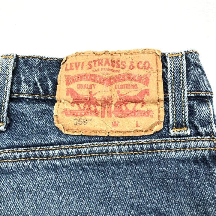リーバイス Levi's 569 ハーフパンツ デニム ジーンズ ブルー W44 メンズ