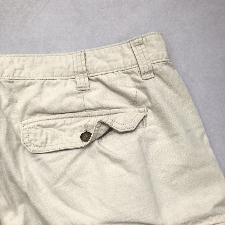 ノーティカ 古着 ハーフパンツ カーゴパンツ ライトベージュ W38 L7