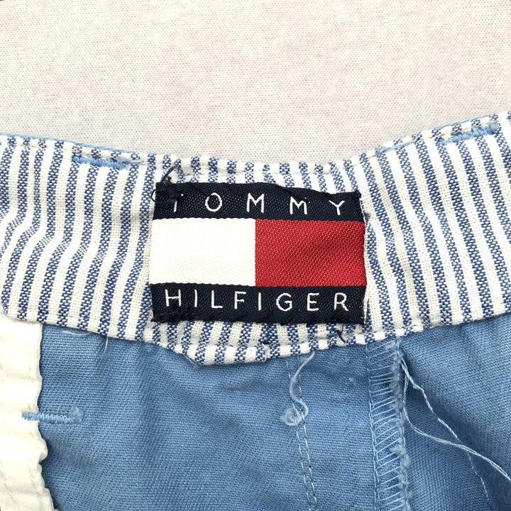 トミーヒルフィガー Tommy Hilfiger ハーフパンツ スカイブルー W33 メンズ