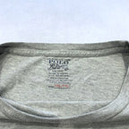 ポロラルフローレン 古着 ロンT 刺繍ロゴ ライトグレー XXL