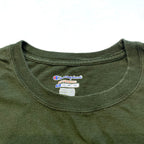 チャンピオン Champion ロンT カーキ 刺繍ロゴ メンズXXL
