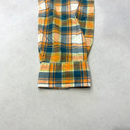 ノーティカジーンズ Nautica Jeans 長袖シャツ チェック オレンジ メンズXXL