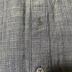 ディッキーズ Dickies 長袖シャツ ワークシャツ ダークグレー メンズXXL