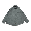 ディッキーズ Dickies 長袖シャツ ワークシャツ ダークグレー メンズXXL