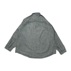 ディッキーズ Dickies 長袖シャツ ワークシャツ ダークグレー メンズXXL
