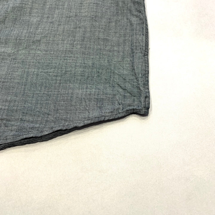 ディッキーズ Dickies 長袖シャツ ワークシャツ ダークグレー メンズXXL