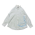 トミーヒルフィガー Tommy Hilfiger 長袖シャツ 80s 2ply メンズXXL