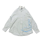 トミーヒルフィガー Tommy Hilfiger 長袖シャツ 80s 2ply メンズXXL