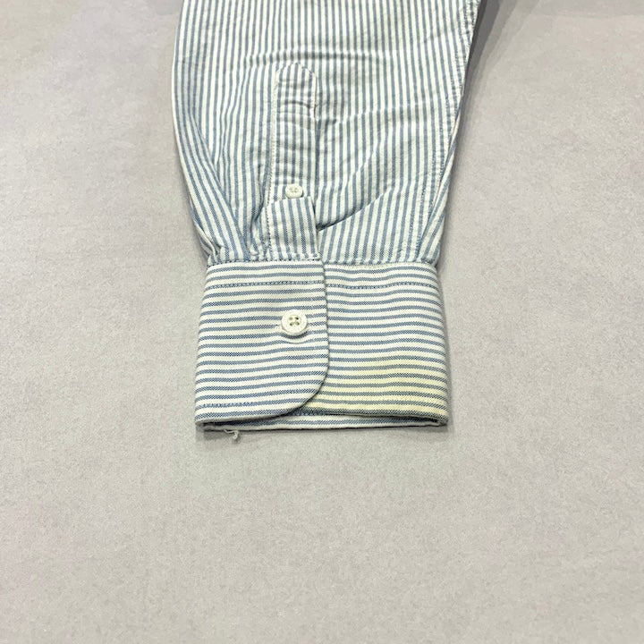 トミーヒルフィガー Tommy Hilfiger 長袖シャツ 80s 2ply メンズXXL