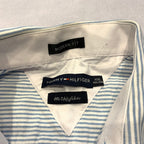 トミーヒルフィガー Tommy Hilfiger 長袖シャツ 80s 2ply メンズXXL