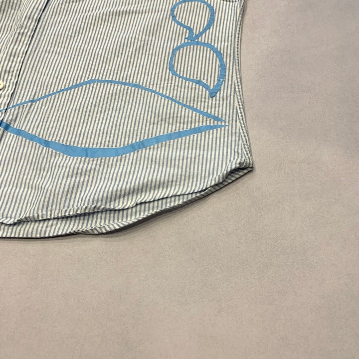 トミーヒルフィガー Tommy Hilfiger 長袖シャツ 80s 2ply メンズXXL