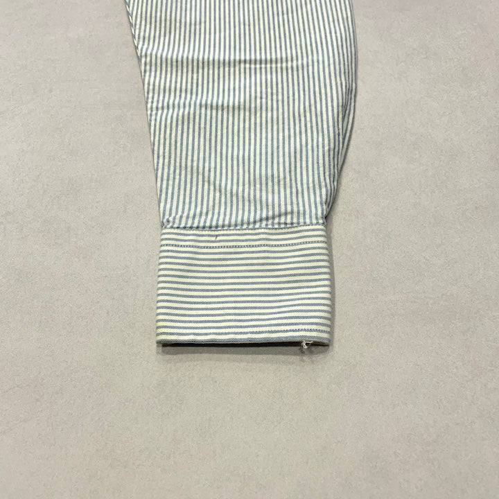 トミーヒルフィガー Tommy Hilfiger 長袖シャツ 80s 2ply メンズXXL