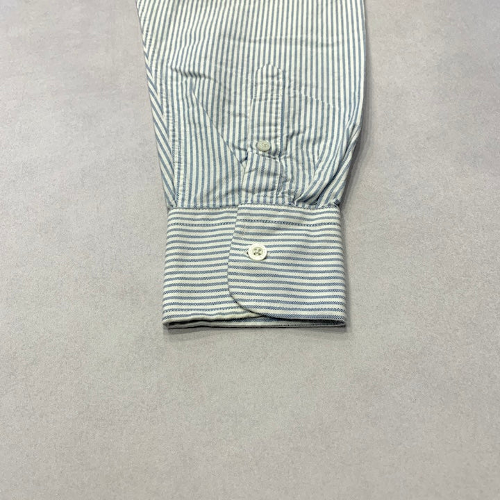 トミーヒルフィガー Tommy Hilfiger 長袖シャツ 80s 2ply メンズXXL