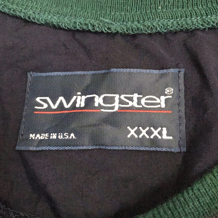 スウィングスター Swingster ナイロンプルオーバー USA製 メンズ3XL