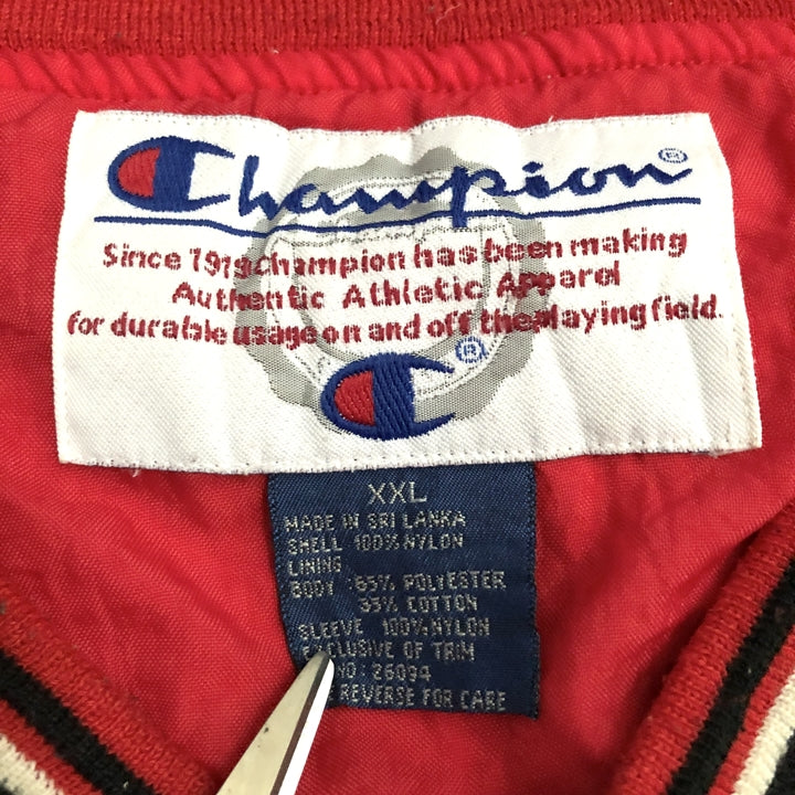 チャンピオン Champion ナイロンプルオーバー ウィスコンシン メンズ2XL