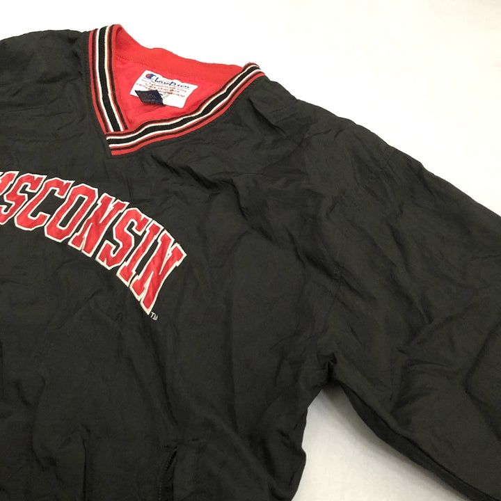 チャンピオン Champion ナイロンプルオーバー ウィスコンシン メンズ2XL