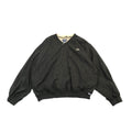 LA LOVING ナイロンプルオーバー 企業ロゴ ブラック メンズ2XL