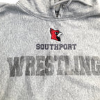 X GPAIN 古着 パーカー グレー レスリング 2XL