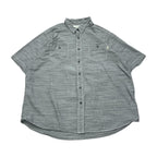 ウールリッチ 古着 半袖シャツ ワークシャツ グレー XXL