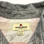 ウールリッチ 古着 半袖シャツ ワークシャツ グレー XXL