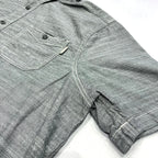 ウールリッチ 古着 半袖シャツ ワークシャツ グレー XXL